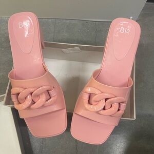 BP Women's Blush Chain Mules